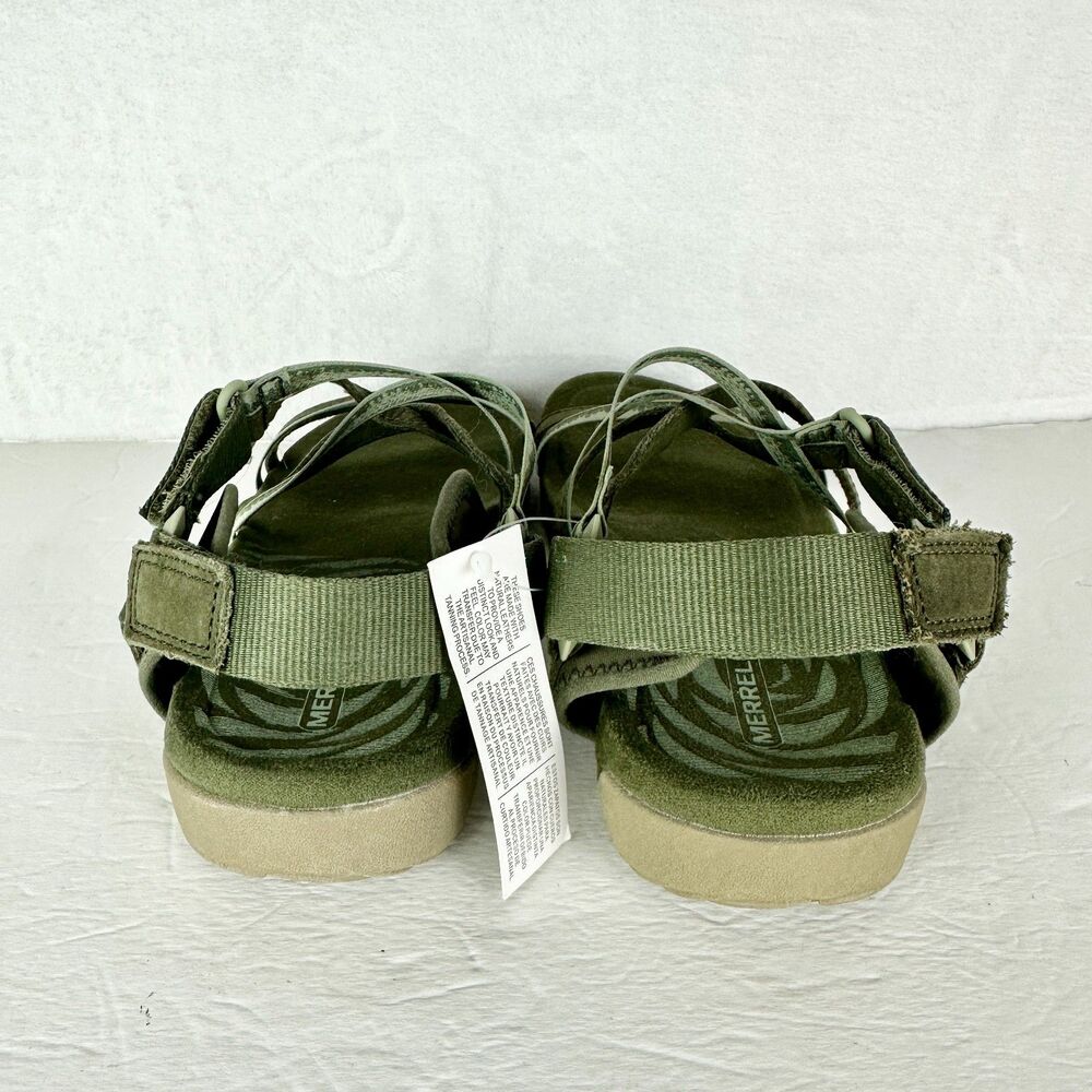 Merrell Women's Terran 3 Cush Lattice Sandal Size 7 Olive NWT Hiking Outdoor - Picture 6 of 8